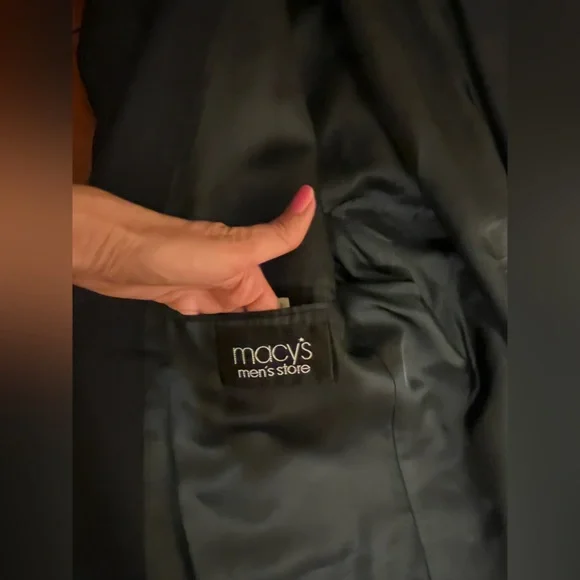 Ralph Lauren men’s suit jacket / Polo blazer. 100% wool. 2-button. Navy blue. 46 - Picture 12 of 14